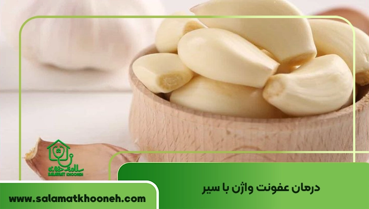 درمان عفونت واژن با سیر
